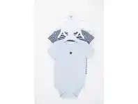 Baby Bunting 4Baby Bodysuit Short Sleeve 3 Pack Navy 000 offer