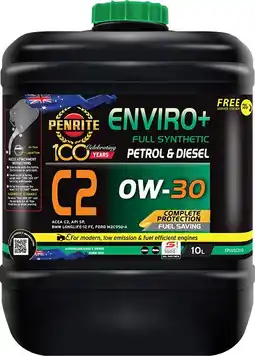 Autobarn Penrite Enviro+ C2 0W-30 offer