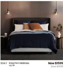 Myer SEALY Kota Firm Mattress offer
