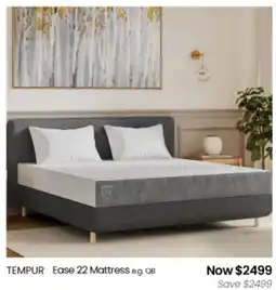 Myer TEMPUR Ease 22 Mattress offer