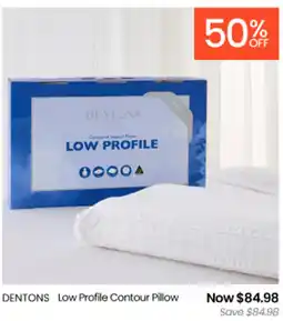 Myer DENTONS Low Profile Contour Pillow offer