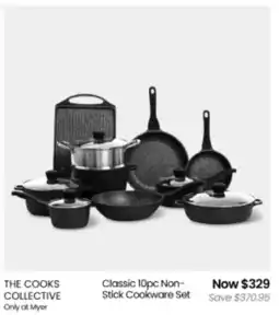 Myer THE COOKS COLLECTIVE Classic Non- Stick Cookware Set offer