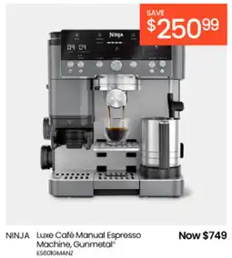 Myer NINJA Luxe Café Manual Espresso Machine offer