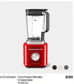Myer KITCHENAID Pure Power Blender offer