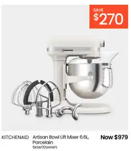 Myer KITCHENAID Artisan Bowl Lift Mixer offer