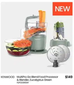 Myer KENWOOD MultiPro Go Blend Food Processor & Blender offer