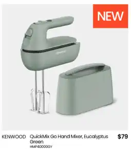 Myer KENWOOD QuickMix Go Hand Mixer offer