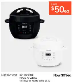 Myer INSTANT POT Rio Mini offer