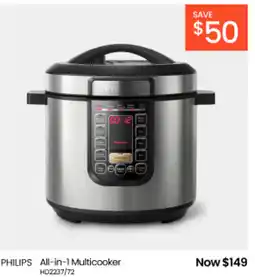 Myer PHILIPS All-in-1 Multicooker offer