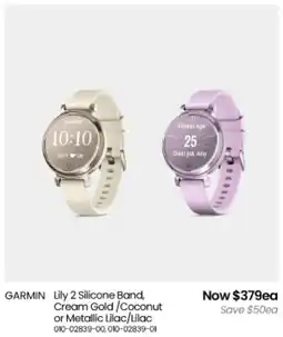 Myer GARMIN Lily 2 Silicone Band offer