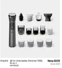 Myer PHILIPS All-in-One Series Trimmer 7000, 15-in-1 offer