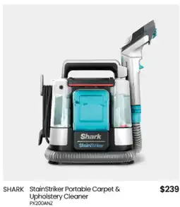 Myer SHARK StainStriker Portable Carpet & Upholstery Cleaner offer