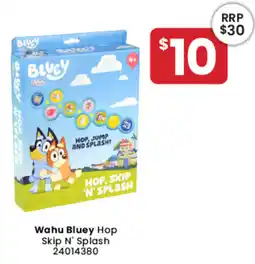 Toymate Wahu Bluey Hop Skip N' Splash offer