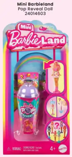Toymate Mini Barbieland Pop Reveal Doll offer