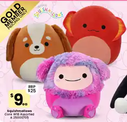 Toymate Squishmallows Core W18 Assorted offer