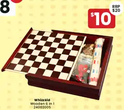 Toymate Whizzkid Wooden 6 In 1 offer