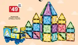 Toymate Wondermags Magnetic Tiles Train Set offer