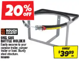 Autobarn Gas bottle holder offer