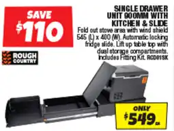Autobarn Single drawer unit with kitchen & slide offer