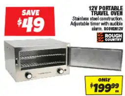 Autobarn 12v portable travel oven offer