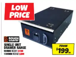 Autobarn Single unit drawer range offer