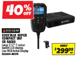 Autobarn Ecoxtalk super compact UHF CB radio offer