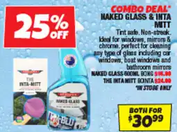 Autobarn Combo deal naked glass & inta mitt offer