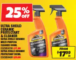 Autobarn Ultra sheild ceramic protectant & cleaner offer