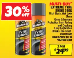 Autobarn Multi-buy extreme tyre shine offer
