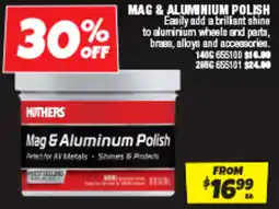Autobarn Mag & aluminium polish offer