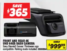 Autobarn Front and rear 4k uhd 64gb dash camera offer