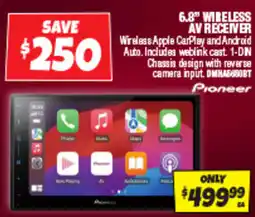 Autobarn 6.8" wireless av receiver offer