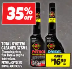 Autobarn Total system cleaner offer