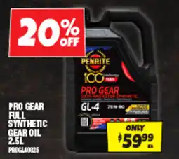 Autobarn Pro gear full synthetic gear oil offer