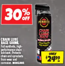 Autobarn Chain lube race offer