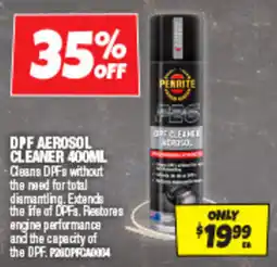 Autobarn DPF aerosol cleaner offer