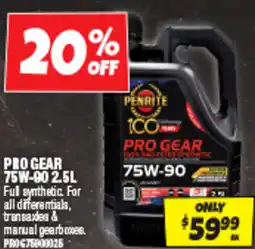 Autobarn Pro gear 75W-90 offer