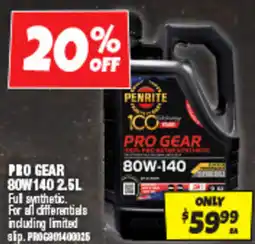 Autobarn Pro gear 80W140 offer