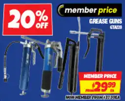 Autobarn Grease guns offer