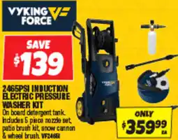 Autobarn 2465PSI induction electric pressure washer kit offer