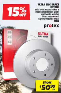 Autobarn Ultra disc brake rotors offer