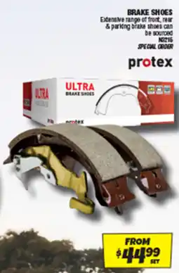 Autobarn Brake shoes offer