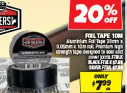 Autobarn Foil tape offer