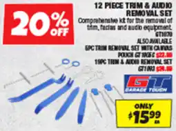 Autobarn 12 piece trim & aud 10 removal set offer