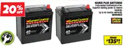 Autobarn Silver plus batteries offer