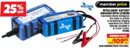 Autobarn Intelligent battery charger with lithium offer