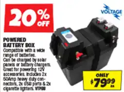 Autobarn Powered battery box offer