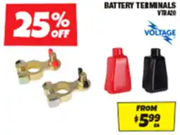 Autobarn Battery terminals offer