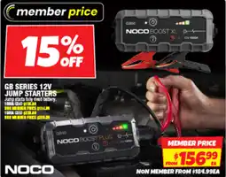 Autobarn GB series 12v jump starters offer