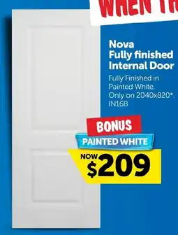 Doors Plus Nova Fully finished Internal Door offer